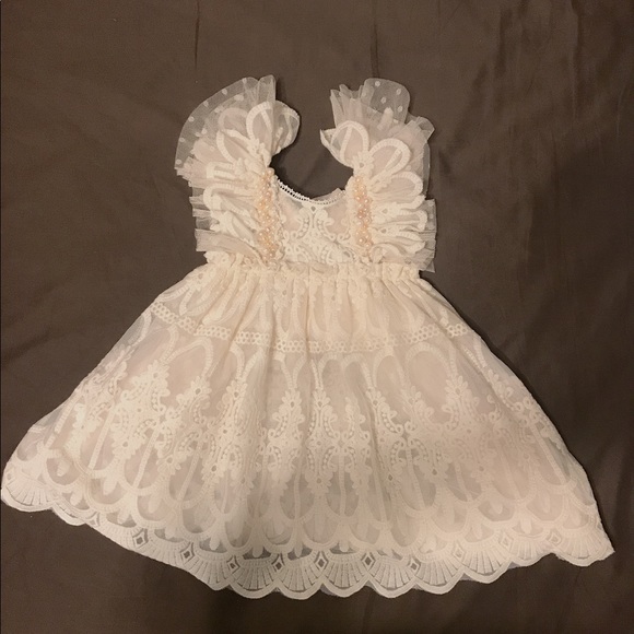 12-24M Handmade gorgeous dress for photo shoot - Picture 3 of 9